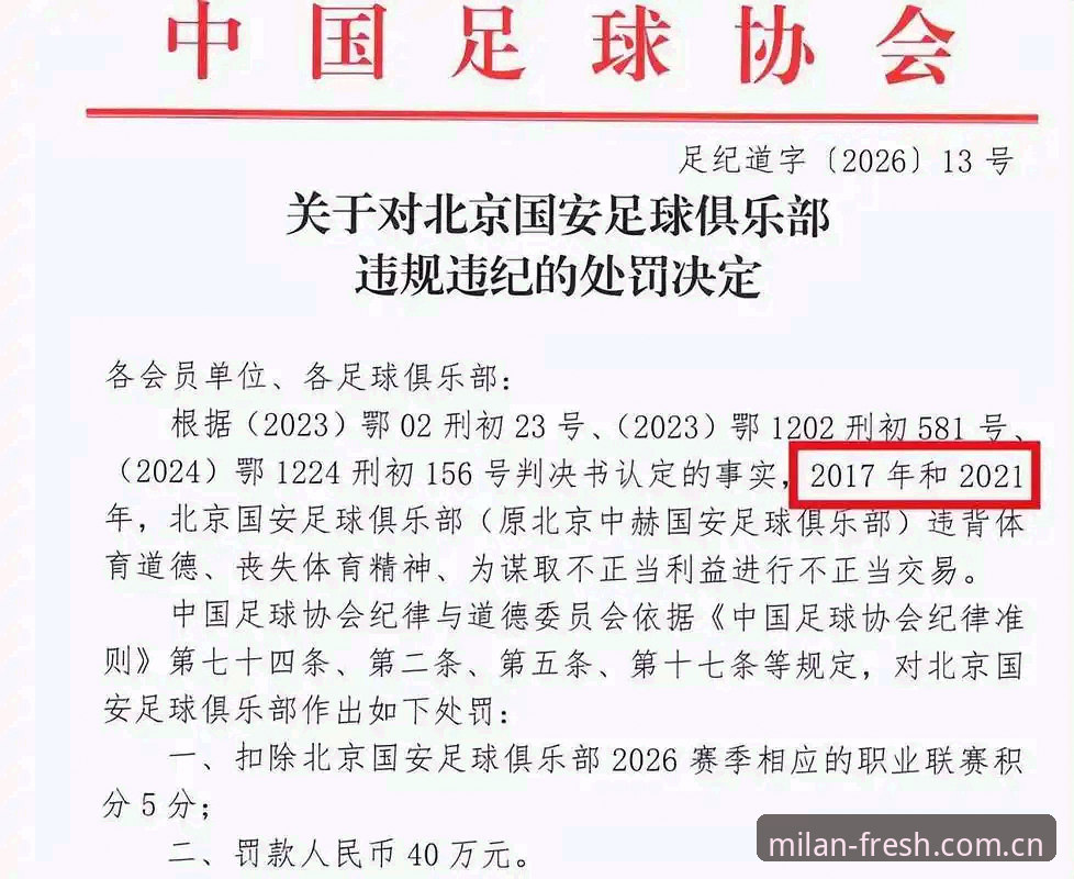 米兰官方手机APP 足协第三批禁足名单最新动态:65人受罚,17人终身禁赛引发行业地震
